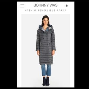 Johnny Was Kashim Reversible Parka